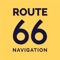MAIN FEATURES OF ROUTE 66 NAVIGATION APP: