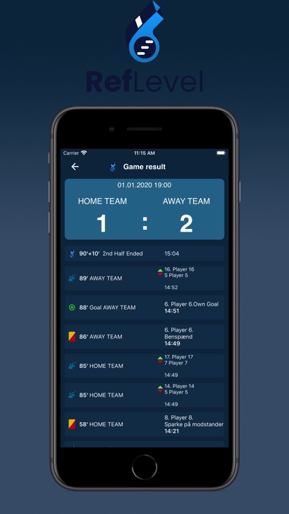 RefLevel - Referee app screenshot-4