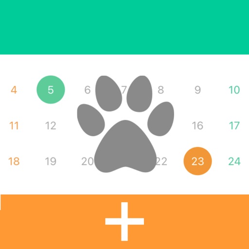 ペット排泄記録カレンダー iOS App