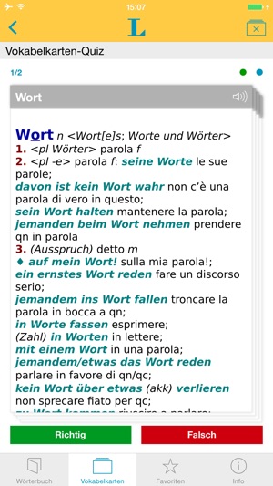 Großes Italienisch Wörterbuch(圖3)-速報App