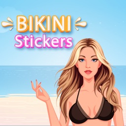Girls Bikini Stickers