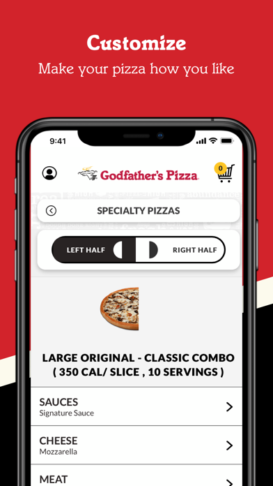Godfather's Pizza screenshot 4