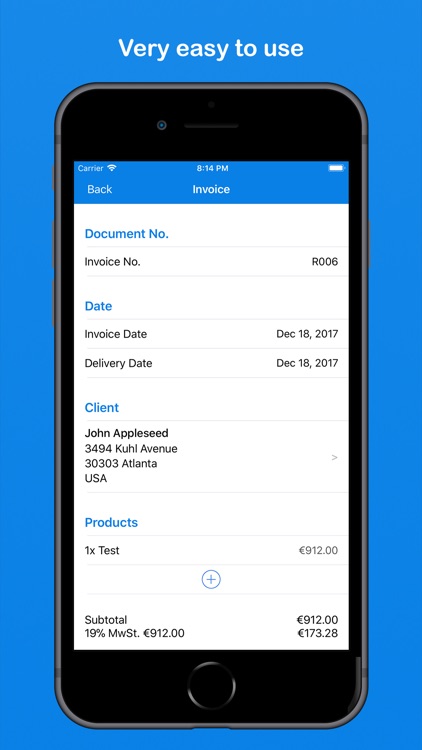 BillMore - Create Invoices