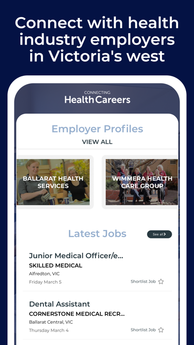 Connecting Health Careers screenshot 3
