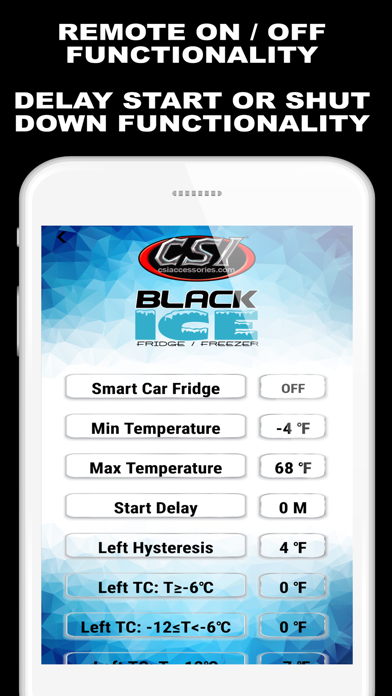 CSI Black Ice Fridge Freezer screenshot 3