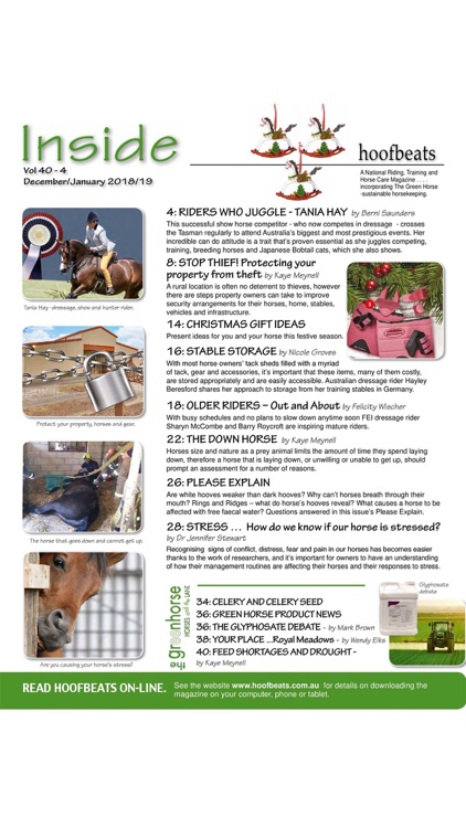 Hoofbeats Magazine