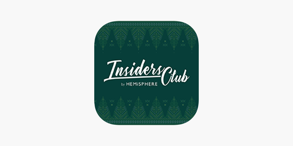 Insiders Club by Hemisphere on the App Store