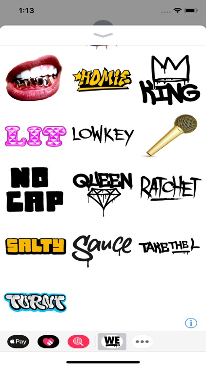 WE tv Hip Hop Stickers screenshot-3