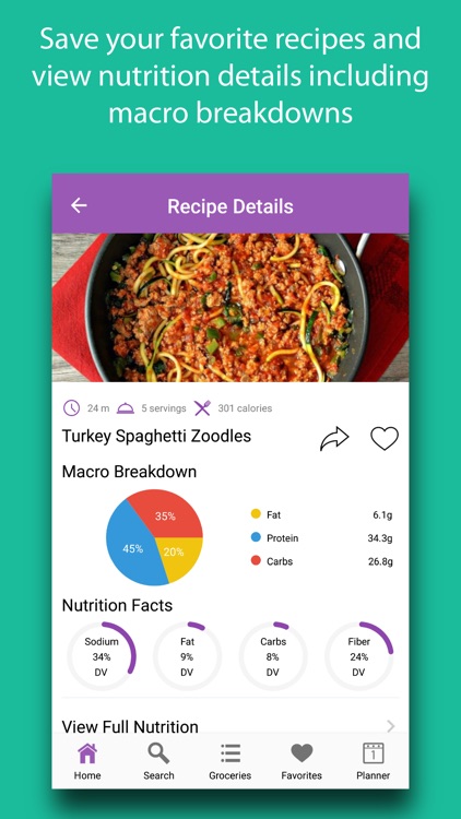 High-Fiber Recipes screenshot-3