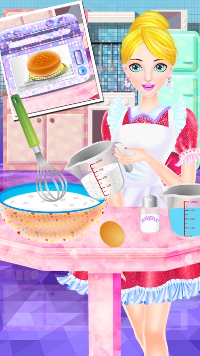 How to cancel & delete Cooking Hamburger Girl Makeup from iphone & ipad 3