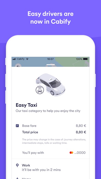 Easy Taxi, a Cabify appのおすすめ画像1