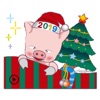 Happy New Year Animated Pig