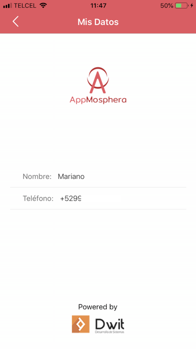 AppMosphera Frecuentes screenshot 4