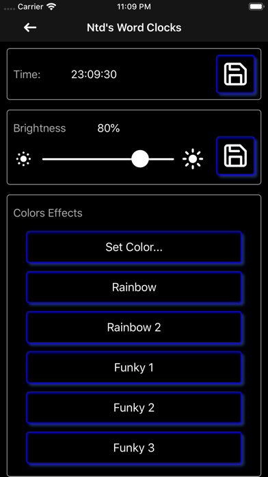 nTd Word Clock screenshot 2