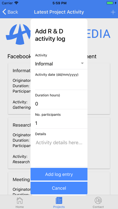 R & D Logging Tool for HMRC screenshot 4