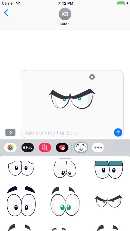 Eye Contacts Stickers Pack screenshot-8