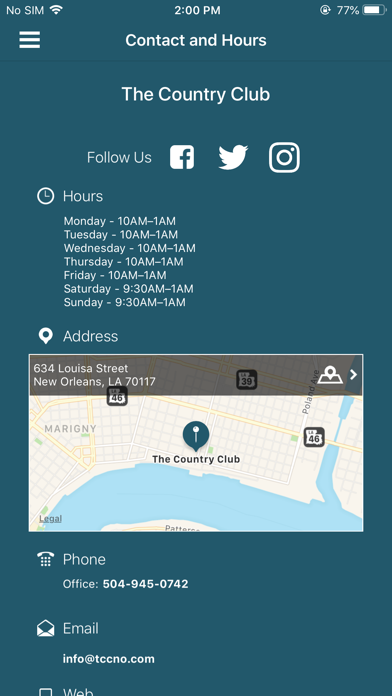The Country Club New Orleans screenshot 4