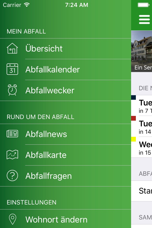 Abfall App - Vorarlberg screenshot 2