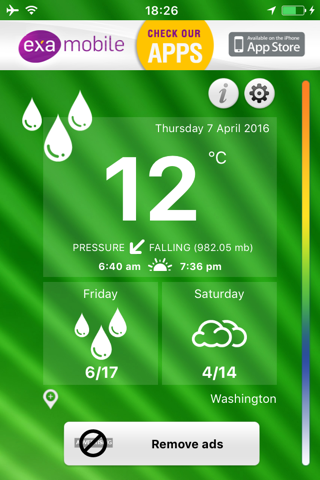 Hot Weather Thermometer - náhled
