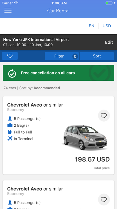 Car Rental USA screenshot 2