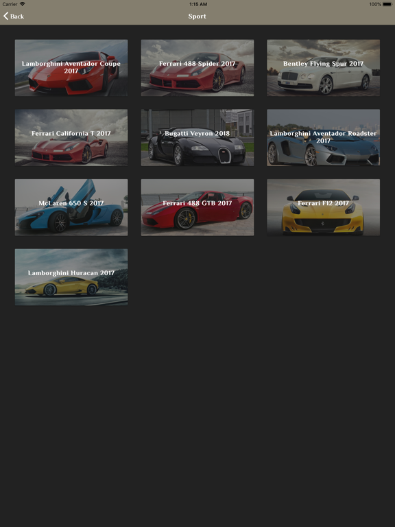 Famous Cars Rental screenshot 2