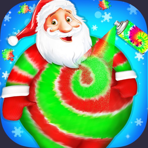 Holiday Tie Dye Fashion Art iOS App