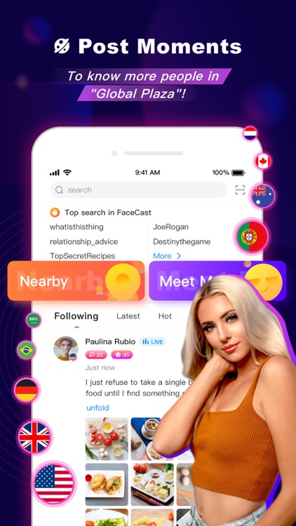 FaceCast - Live Video Chat screenshot-3