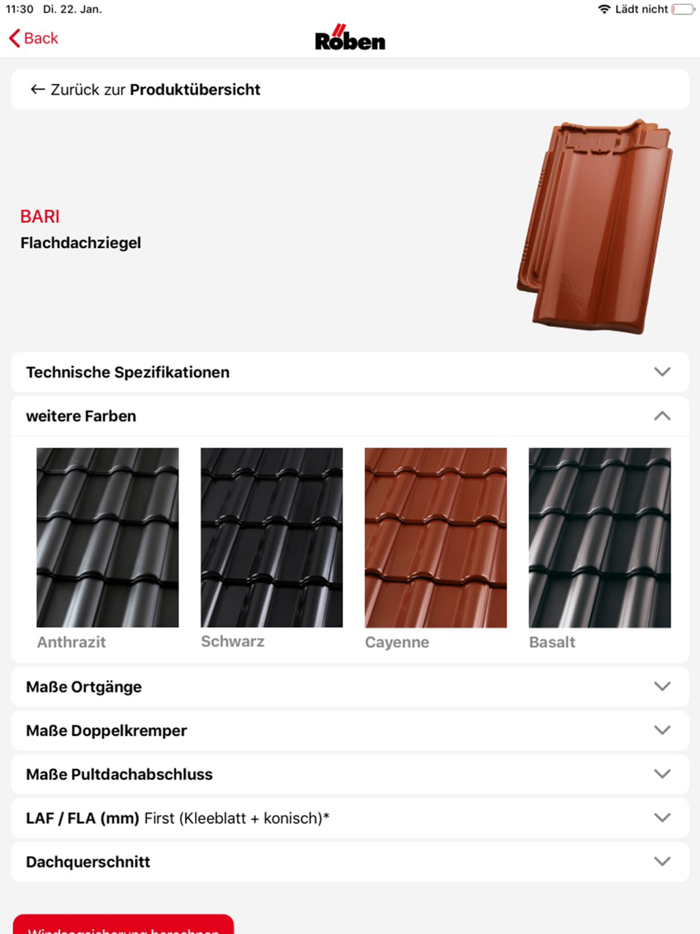 Röben Dachziegel - Maßgenau