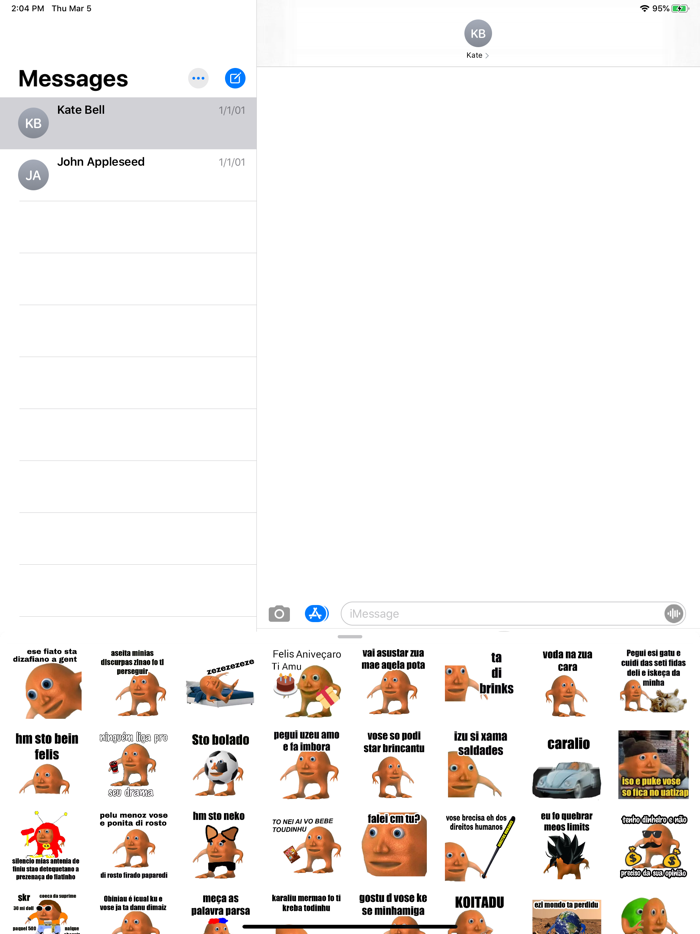 Figurinhas cantadas engraçadas