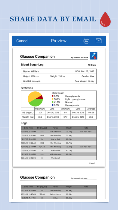 Glucose Companion Screenshot 5