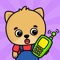 Baby phone is a game for toddlers that is both entertaining and educative