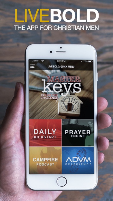 How to cancel & delete Live Bold:Christian Men from iphone & ipad 1