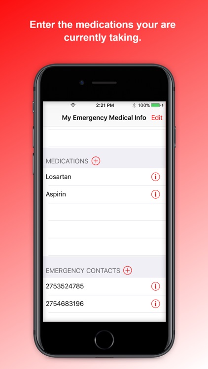 My Emergency Medical Info screenshot-3