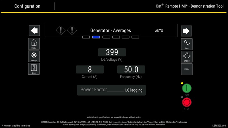 Cat® Remote HMI Demonstrator