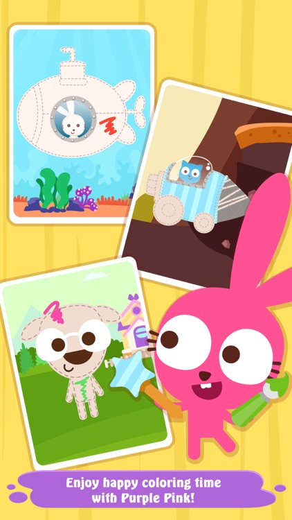 Purple Pink Coloring Fun screenshot-4