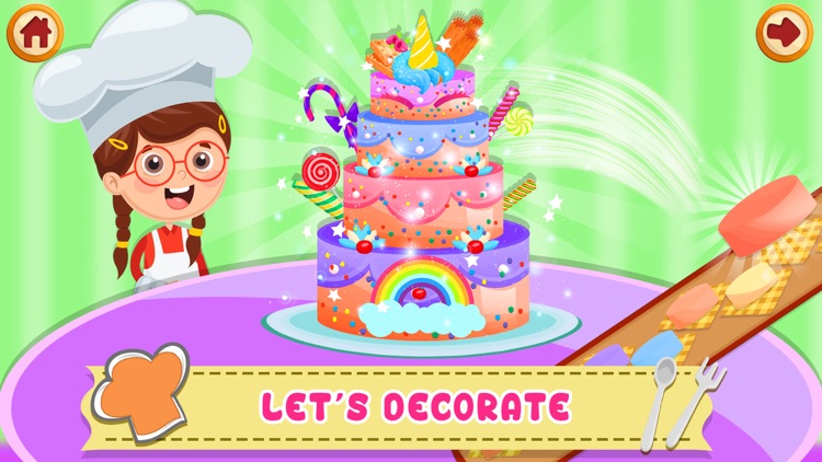 Unicorn Cake Maker Dessert screenshot-3