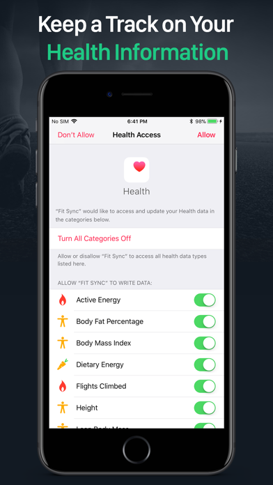 Fit Sync - Fitbit to Health screenshot 3
