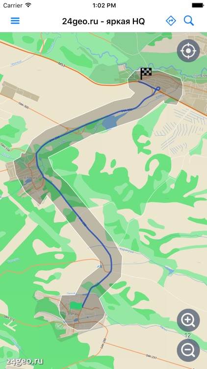 Карта Красноярского края