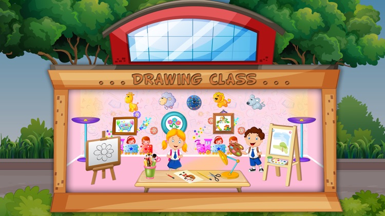 School Doll House Decoration screenshot-3