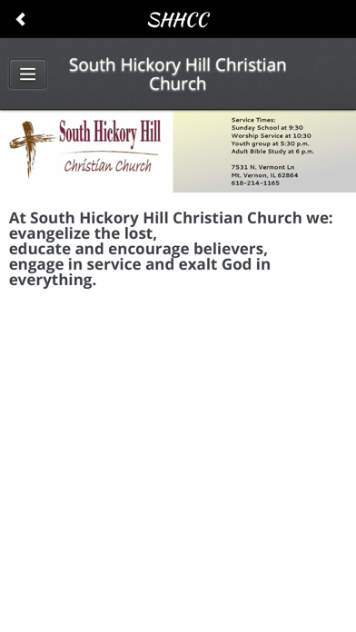 South Hickory Hill Church-0x screenshot 2