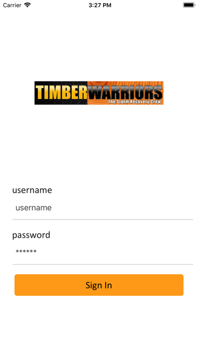 Timber Warriors Insured Mobile screenshot 2