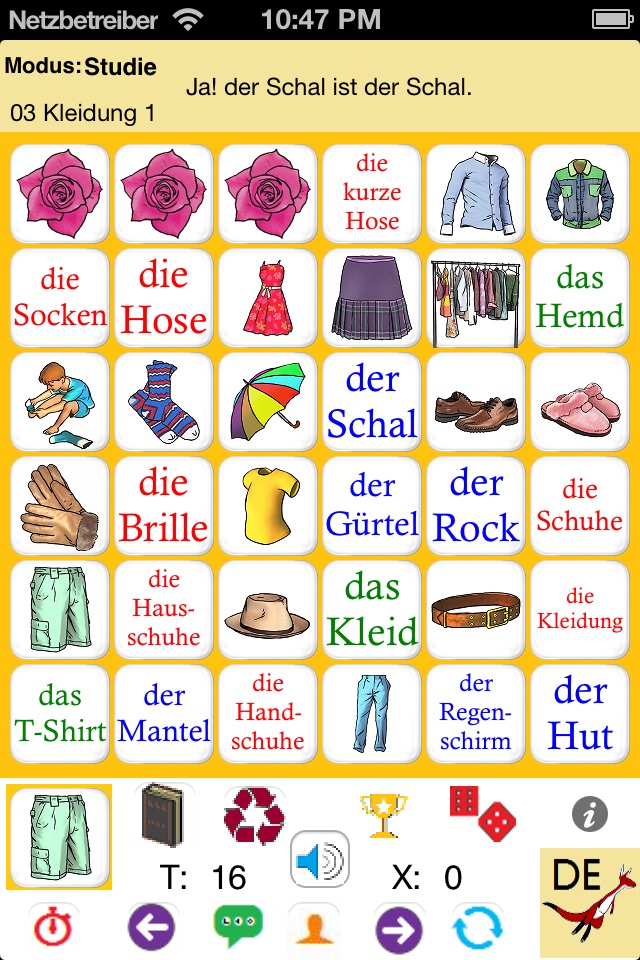 German Words 4 Beginners - PE screenshot 3