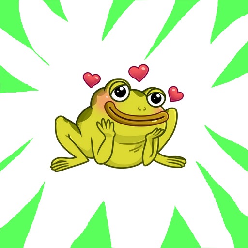 Epic Frog Stickers