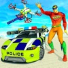 Police War Drone Robot Game