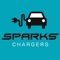 The SPARKS charging equipment is controlled through a direct Wi-Fi connection between the smartphone and the charger