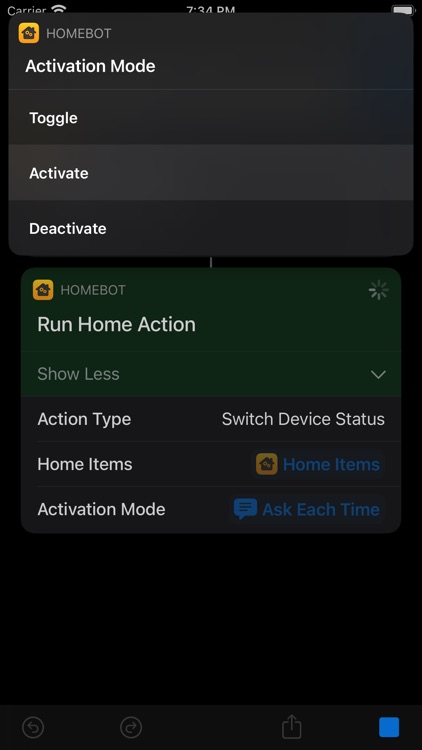HomeBot for Shortcuts screenshot-7