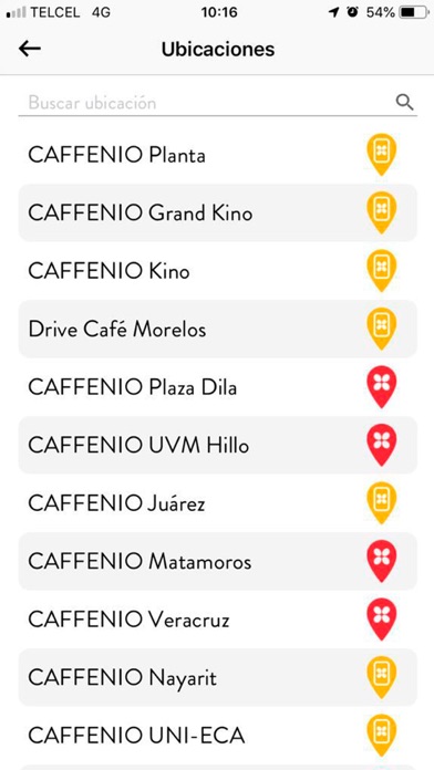 CAFFENIO app screenshot 4