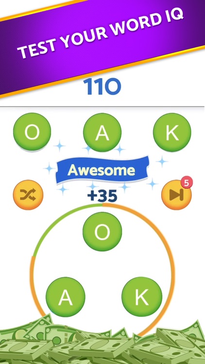 Word King: Cash Tournaments screenshot-4