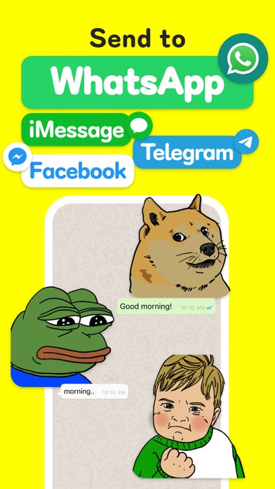 GIF Stickers for Whatsapp Chat screenshot 2