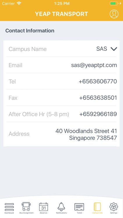 Yeap Transport Parent App screenshot-5